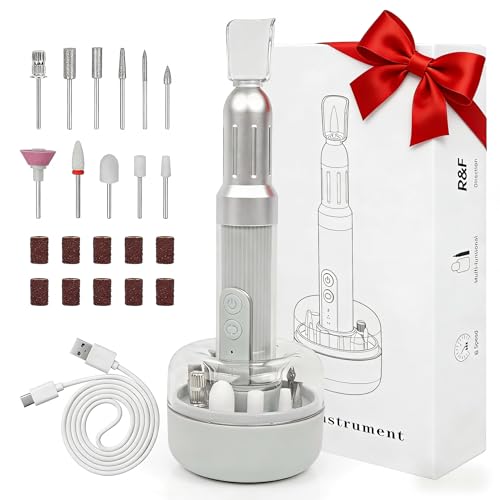 Niarrfi Cordless Electric Nail Drill Kit - 6-Speed Professional Nail File