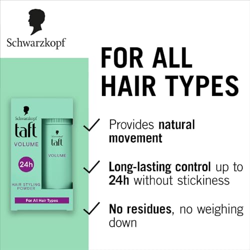 Taft Instant Powder for Hair Volume & Styling, 10g - All Hair Types