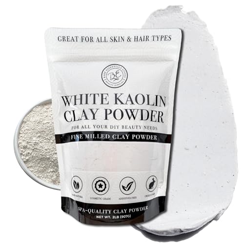 Bare Essentials Living 100% Natural White Kaolin Clay Powder - 2 lb Bag