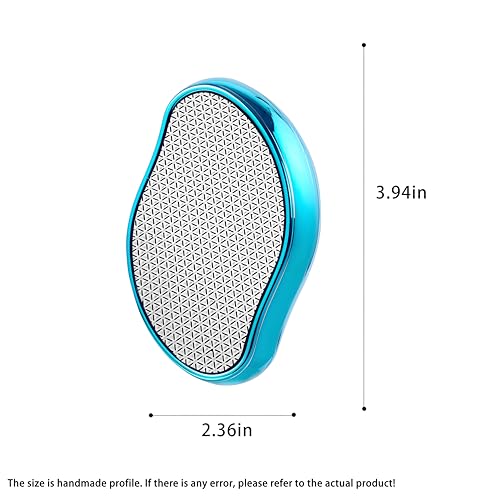Yehenarn Crystal Hair Remover - Nano Patterned Glass (Blue) for Soft Skin