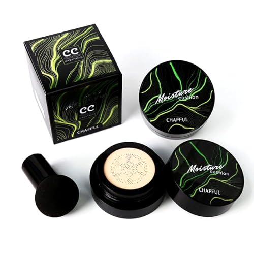 ASCOKA Mushroom Head Air Cushion CC Cream Foundation - 2 Pack Natural Tone