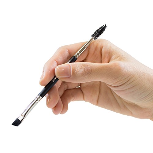 Aesthetica Double Ended Eyebrow Brush & Spoolie for Precision
