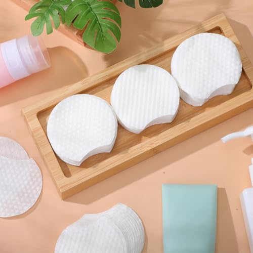 Beavorty 600pcs Makeup Remover Pads - Deep Cleansing Facial Wipes for Skin