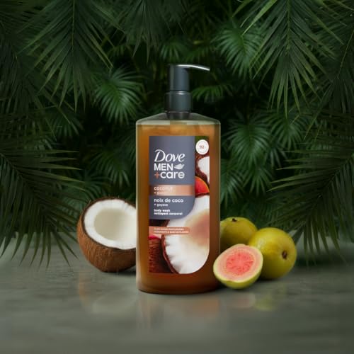 Dove Men+Care Coconut & Guava Moisturizing Body Wash 26 oz