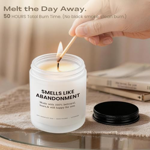 Funny Lavender Candle - Unique Farewell Gift for Coworkers