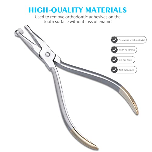 Orthodontic Adhesive Remover Pliers Dental Bonding & Cement Removal Tool