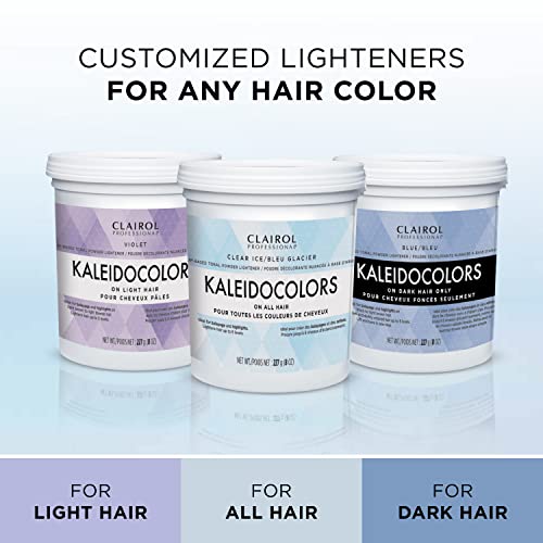 Clairol Kaleidocolors Blue Hair Lightener & Toner 1 oz Pack of 2 for Highlights