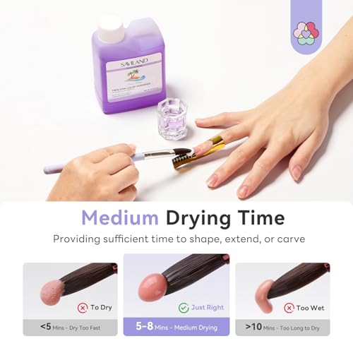 SAVILAND Ocean Breeze Acrylic Liquid Monomer for Nail Art