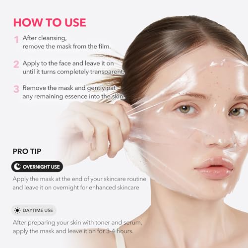 APRILSKIN TXA Pink Capsule Gel Mask - Overnight Hydrating Mask for Uneven Skin Tone, 30g