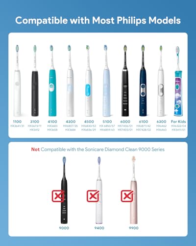 Black Charger Base for Philips Sonicare HX Series Electric Toothbrush