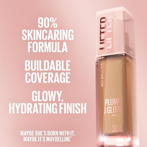 Maybelline Lifter Plump & Glow Liquid Foundation with Niacinamide
