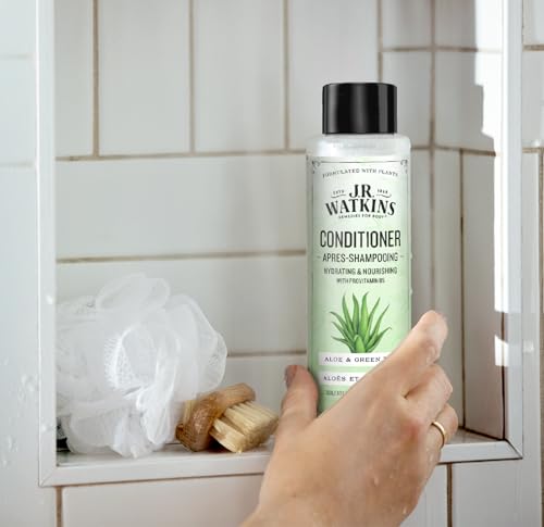 J.R. Watkins Hydrating Conditioner with Aloe & Green Tea - 12 fl oz (Pack of 2)