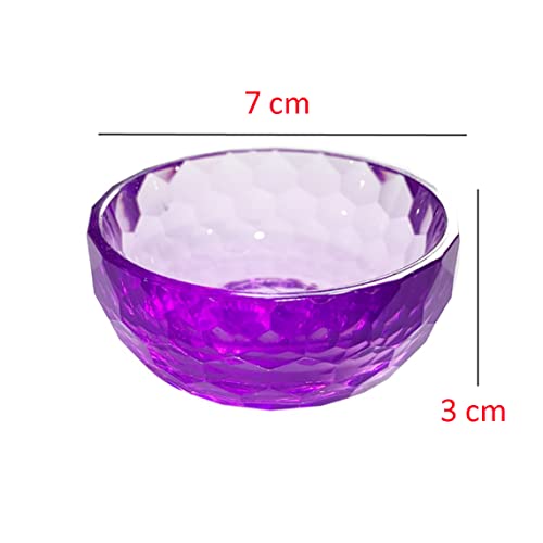 Mollensiuer Acrylic Facial Mask Mixing Bowls - 3 pcs, Skin & Hair Use