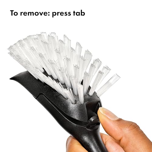 OXO Steel Dish Brush Refill Heads - 2 Pack for Kitchen Cleaning