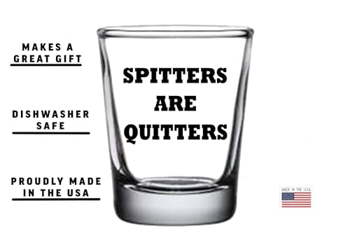Funny Sarcastic Shot Glass - 1.5 Ounce Gift for Friends & Coworkers