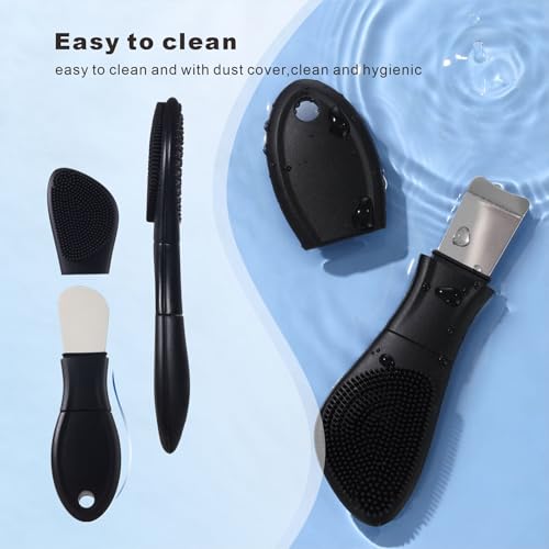 YUSAGO 2-in-1 Facial Cleansing Brush & Blackhead Remover