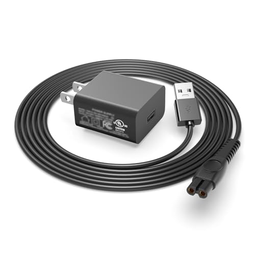 5V Fast Charger Fit for Philips Norelco One Blade 360 QP2724 QP2834, Wet&Dry Series 2000 2400, QP1924 QP4631 QP6542 QP6552 QP4530 QP1324 MG3919 MG7910 MG5910 MG9510 MG9525 for Phillips Shaver