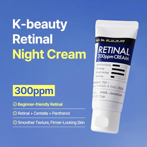DERMA FACTORY Retinal Night Cream with Centella & Niacinamide