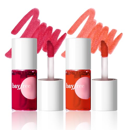 Long Lasting Lip Tint Set - Waterproof, Smudge-Proof Korean Lip & Cheek Stains