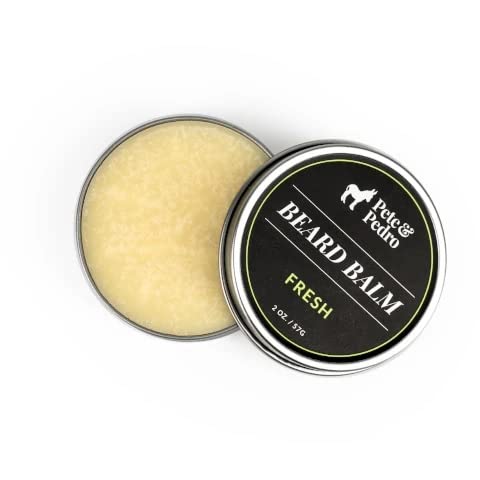 Pete & Pedro Fresh Beard Balm - 100% Natural & Organic 2 oz