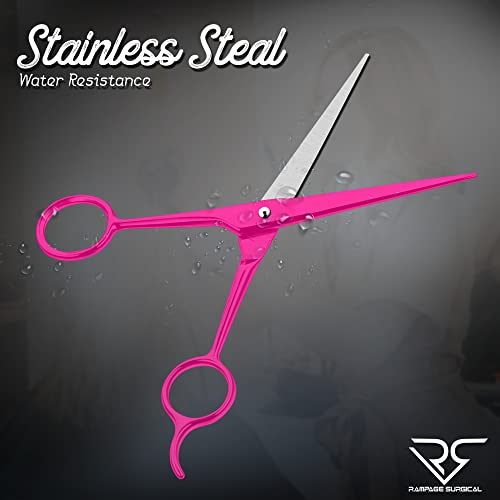 Rampage Surgical Professional 6.5" Pink Japanese Hairdresser Scissors B-4