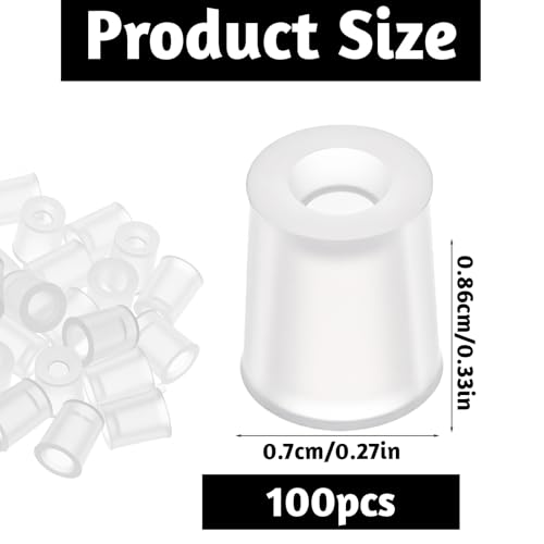 100 Pcs Perfume Dispenser Pump Converters - Refill Tool Set