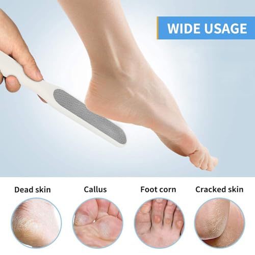 Fu Store 2 Pack Foot Files Callus Remover Rasp Dual Sided File