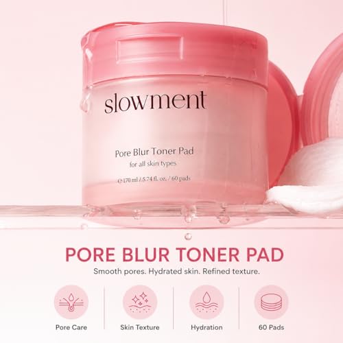 Pore Minimizing Toner Pads | 60 Hydrating Exfoliating Pads for Smooth Skin