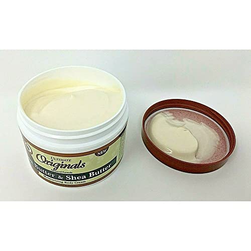 Cocoa Butter & Shea Butter Moisturizing Body Cream, 8oz (Pack of 2)