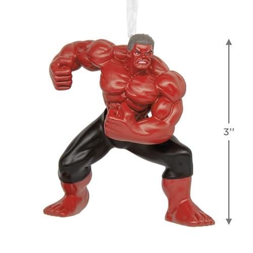 Hallmark Captain Marvel Christmas Ornament - Red Hulk Design
