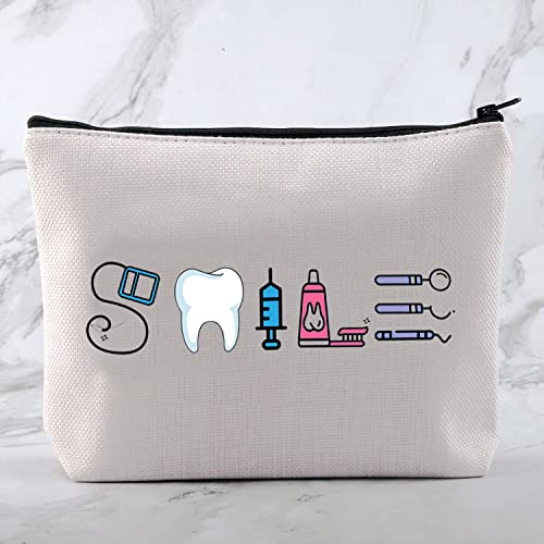 Smile Cosmetic Bag for Dentists | Funny Dental Assistant Gift