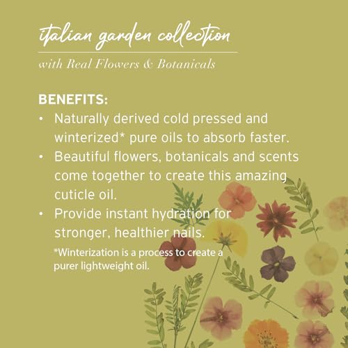Cuccio Naturale Dry Body Oil - Tuscan Garden (Hawthorn & Wild Daisy) 3.7 oz - Fast Absorbing Moisturizer
