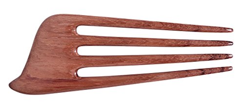 MaryCrafts Handmade Wooden Hair Fork - 4 Prongs Hair Accessory