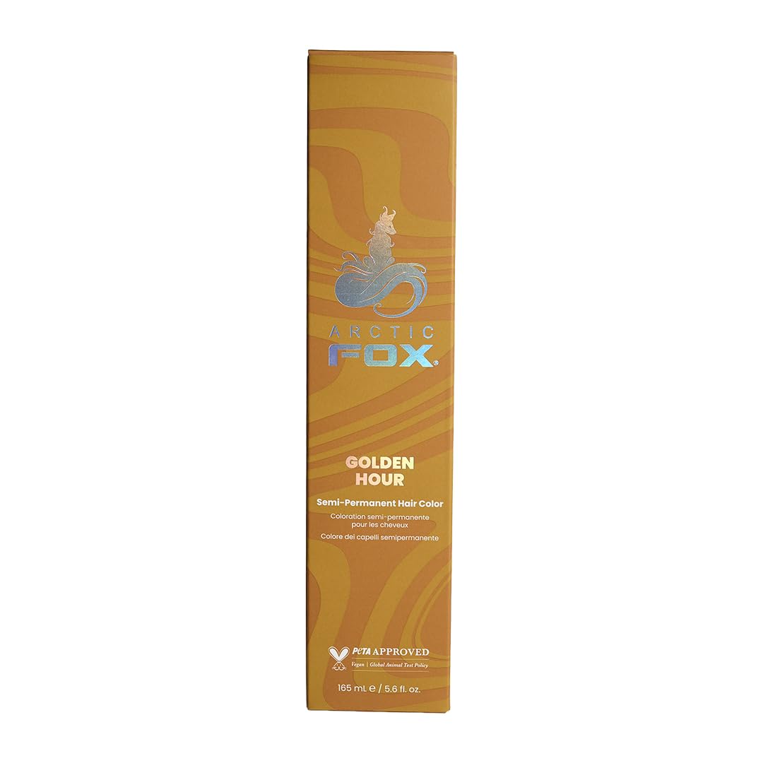 Arctic Fox Semi-Permanent Hair Dye - Vibrant Purple AF Color | Vegan, Ammonia-Free, 4 Fl Oz
