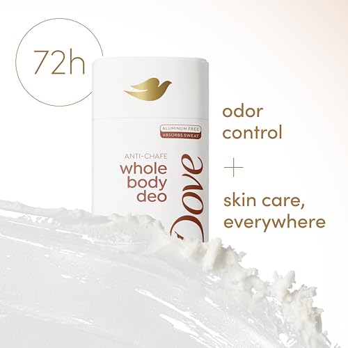 Dove Coconut Vanilla Whole Body Deodorant Stick - 72-Hour Odor Control