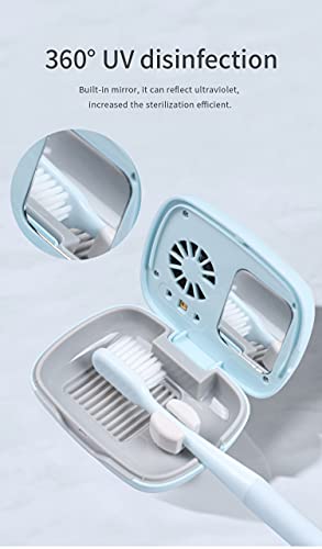Impressive Smile Rechargeable UV Toothbrush Sanitizer Case - Pink