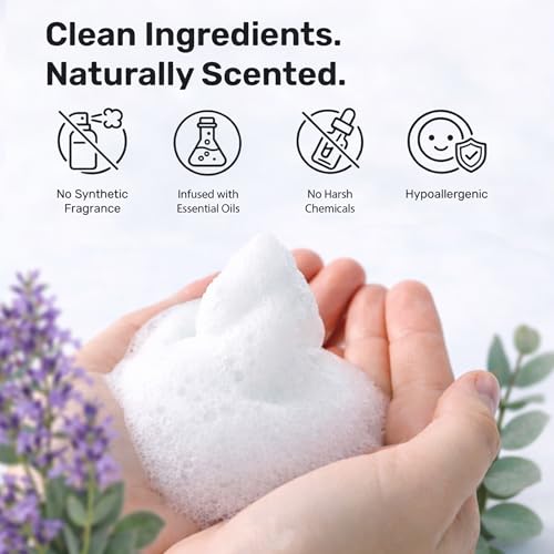 Kosmatology Lavender-Eucalyptus Organic Foaming Hand Soap, 8.5 oz