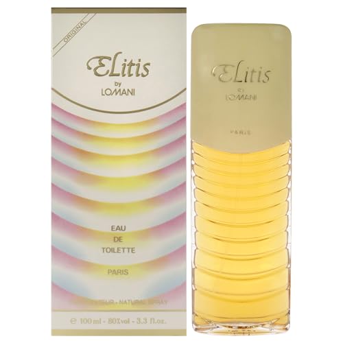 Lomani Elitis Eau de Toilette for Men, Fresh Masculine Scent - 3.4 Ounce