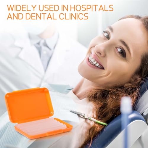 30 Pack Colorful Orthodontic Wax for Braces - Safe Dental Care