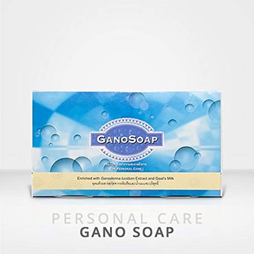 Gano Excel Ganoderma & Goat Milk Soap Bar with Bonus Ganocafe 3-in-1