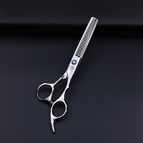 Purple Dragon 6.0-Inch Professional Double Teeth Hair Thinning Shears