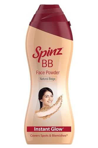 Spinz BB Talc - Instant Glow for Spots & Blemishes, 100g