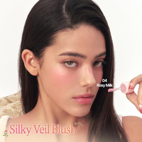 Dasique Soft Veil Blush #04 Rosy Milk - Moisturizing Cream Finish