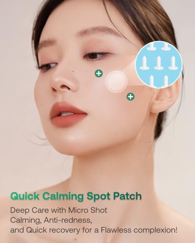FILFLO Yangyang Pine Calming Spot Patch - Invisible Acne Treatment (12 Pack)