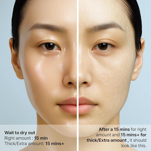 Korean Face Lift Serum Mask with Hyaluronic Acid & Peptides - Anti-Aging Skin Care