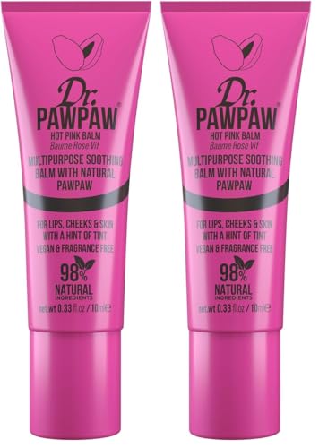 Dr. PAWPAW Multipurpose Tinted Lip Balm - Hot Pink - Vegan & Hydrating