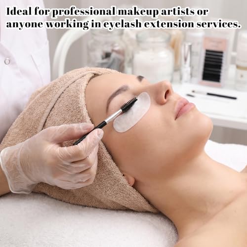 10 Pack Reusable Eyelash & Eyebrow Spoolie Brushes - Black