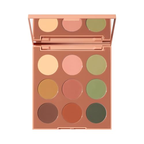 Morphe 9B Matte Essentials Palette - Warm Neutral Eye Shadows
