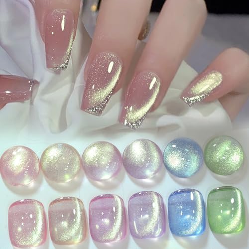 Born Pretty Wizard of Oz Cat Magnetic Gel Nail Polish Set with 6 Colors & Magnet