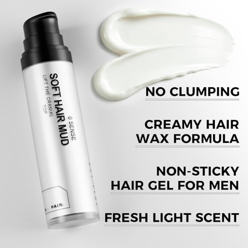 Amrnish Men's Matte Hair Clay & Pomade with Refill, Flexible Hold Paste